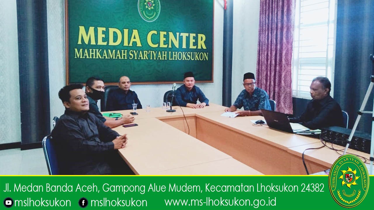 MS Lhoksukon mengikuti Undangan Pembinaan Pimpinan Mahkamah Agung RI