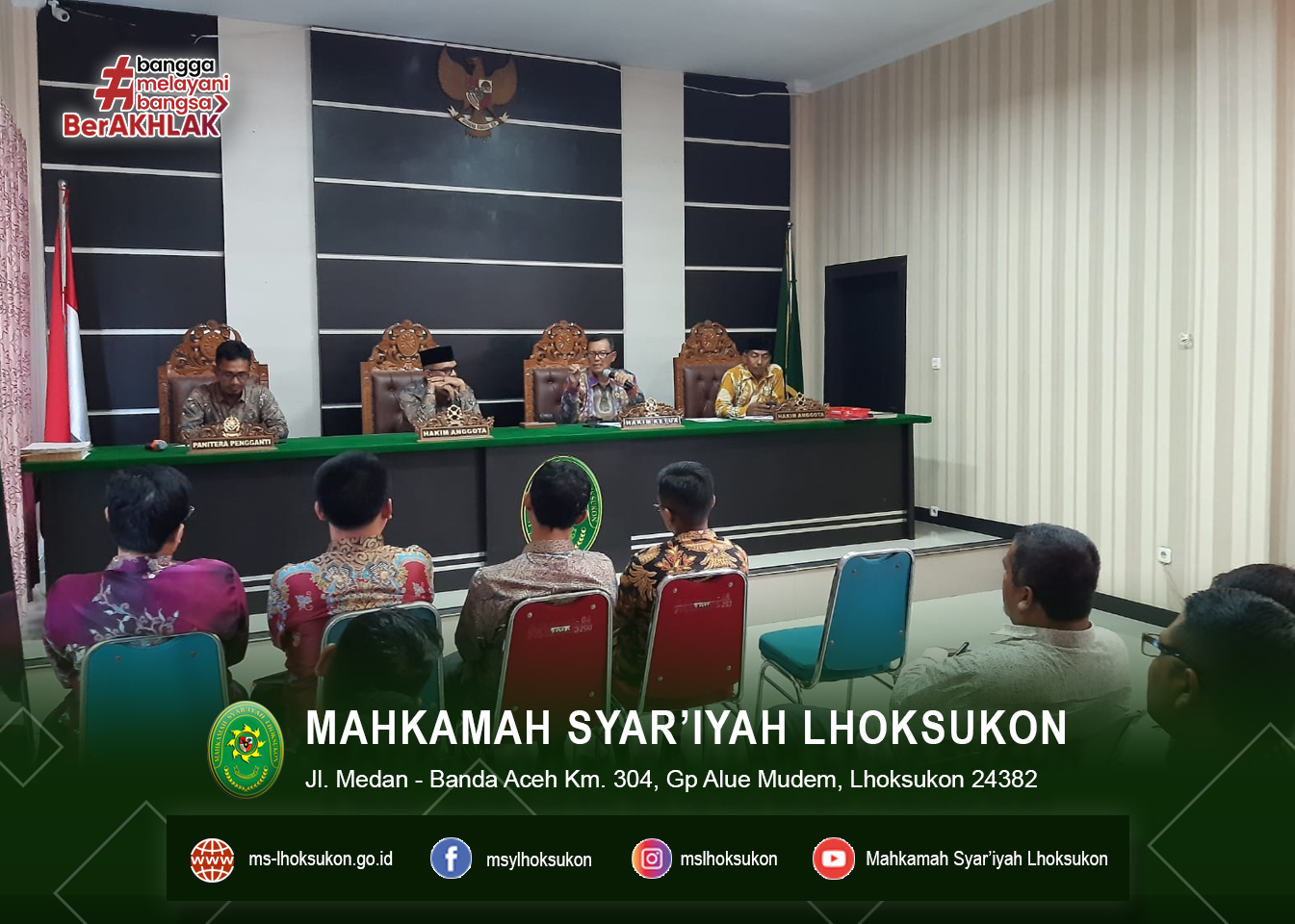 Kunjungan Tim Binwas MS Aceh Ke MS Lhoksukon