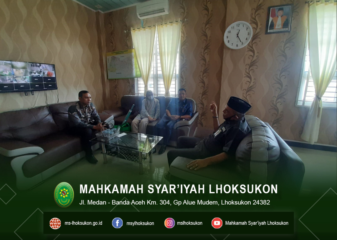 Kunjungan Branch Manager BSI Lhoksukon ke MS Lhoksukon