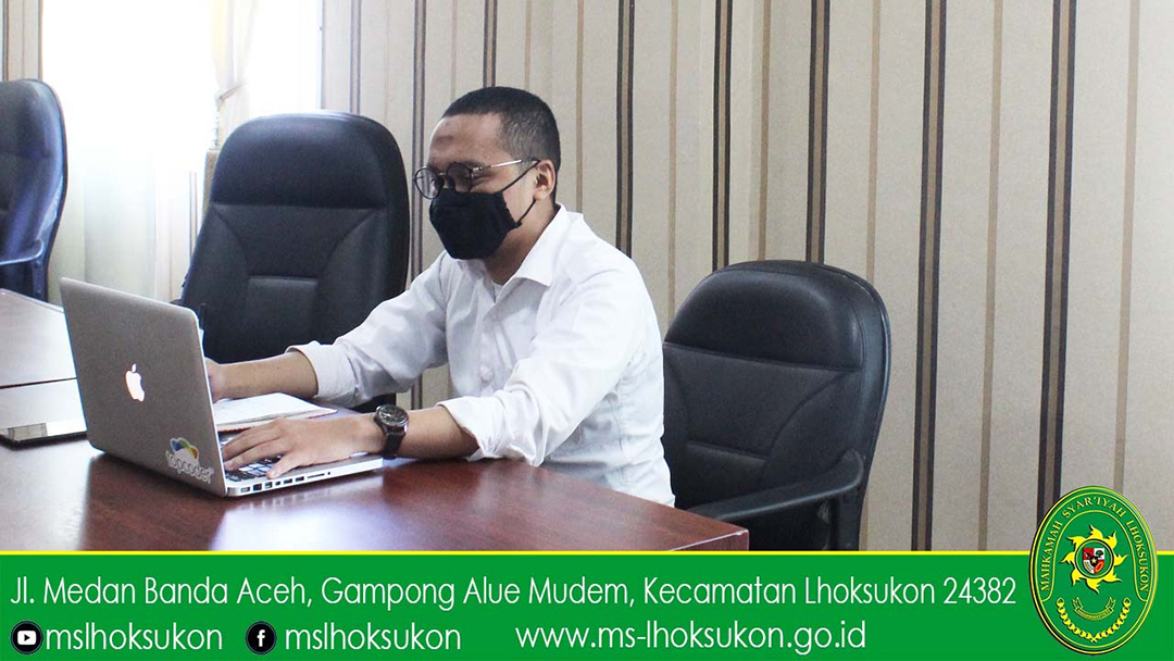CPNS MS Lhoksukon mengikuti Sosialisasi Manajemen Kepegawaian Dasar