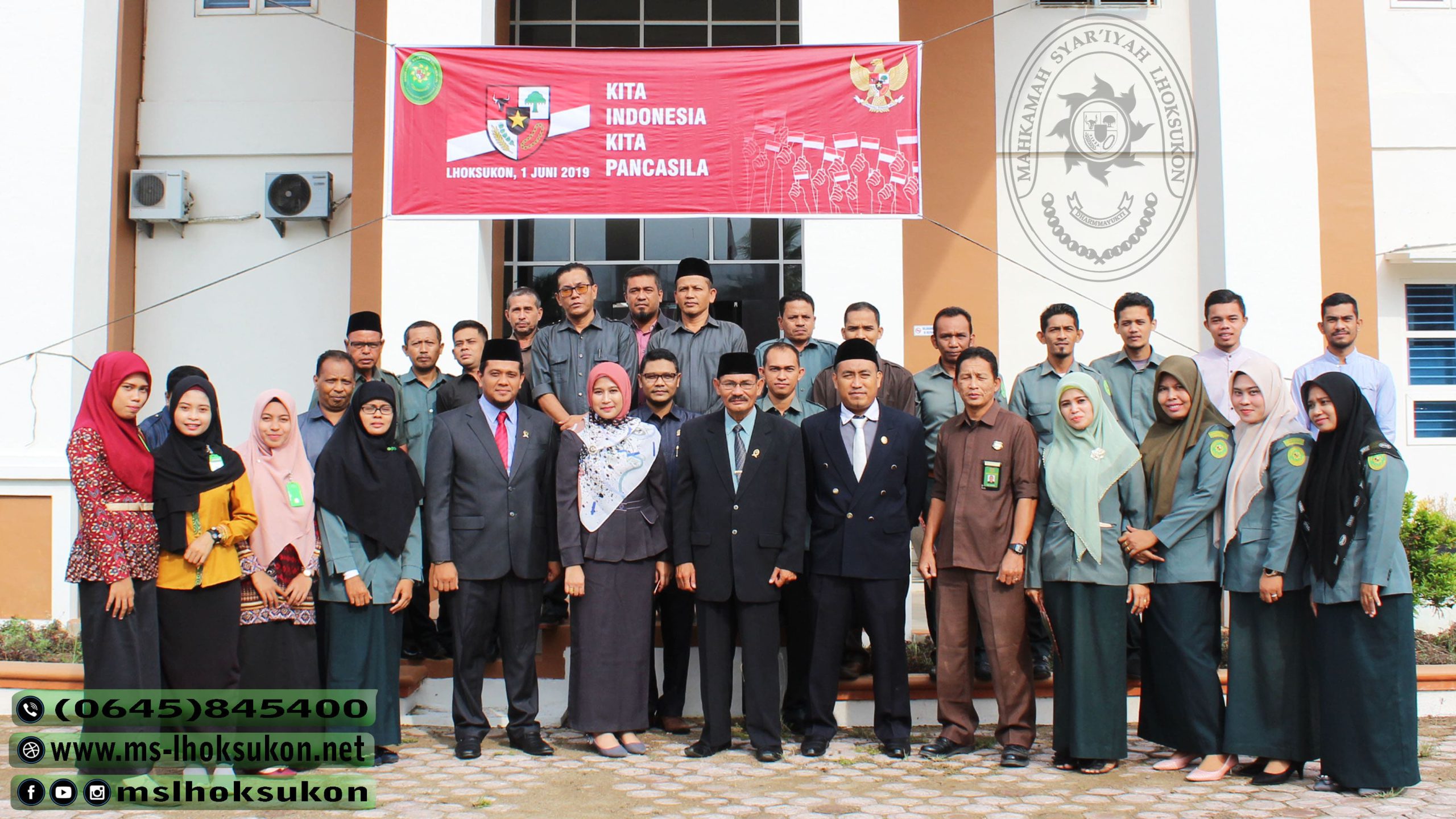 Upacara Peringatan Hari Lahir Pancasila 1 Juni 2019