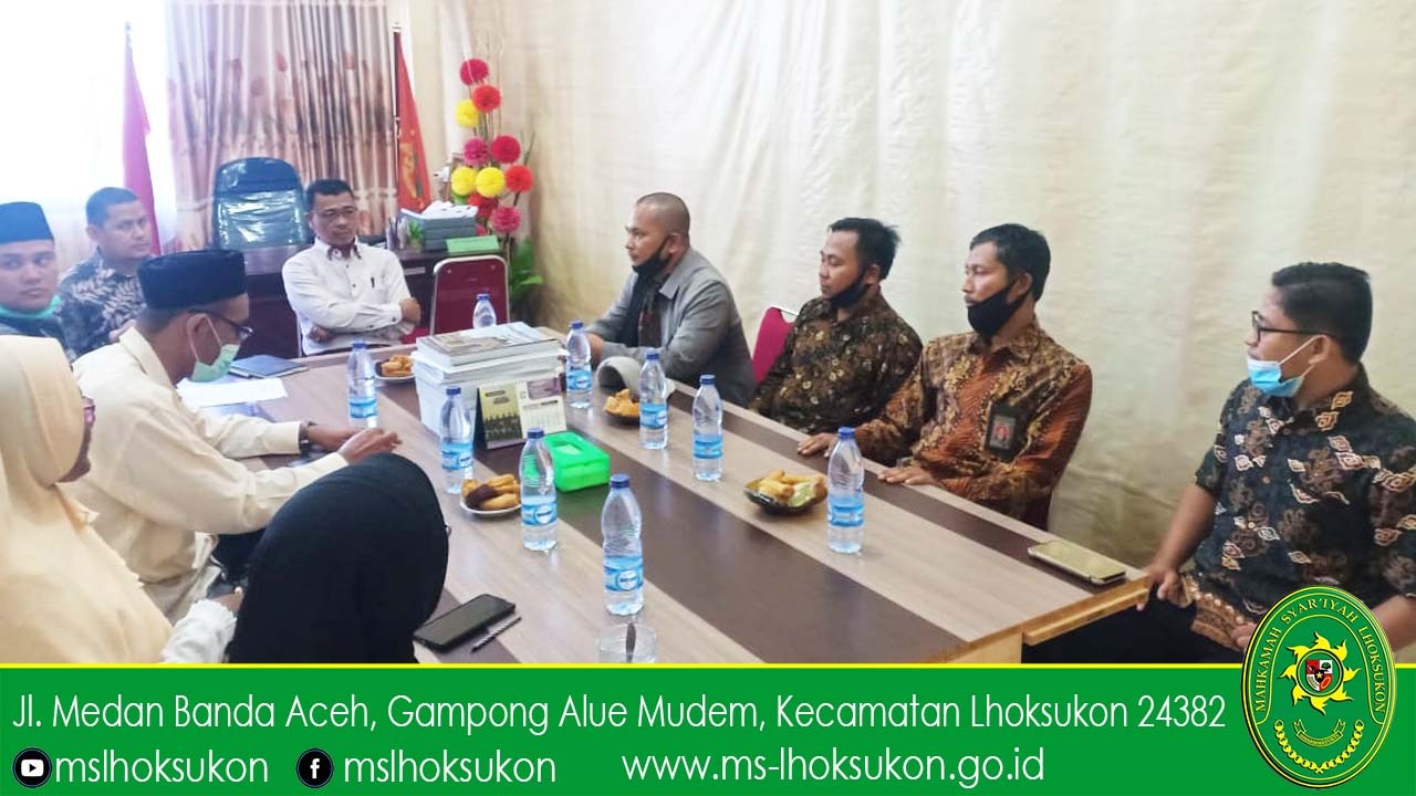 Kunjungan Wakil Ketua MS Lhoksukon Ke IAIN Lhokseumawe