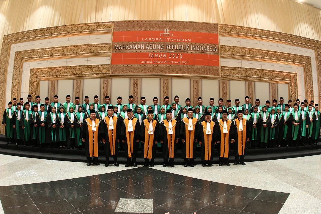 MS Lhoksukon mengikuti Sidang Istimewa Laporan Tahunan MA - RI