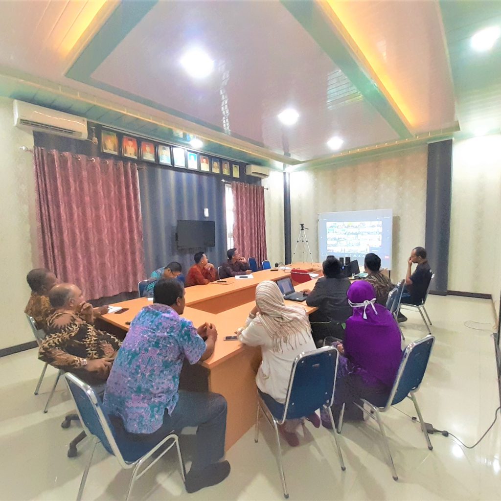 Pembinaan Oleh Ketua MS Aceh Melalu Virtual Meeting