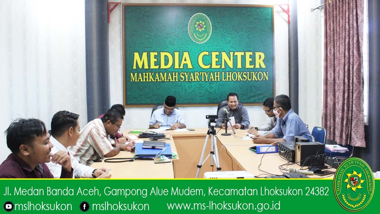 Rapat Monev Zona Integritas MS Lhoksukon