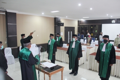 Ketua MS Aceh Melantik Ketua Baru MS Lhoksukon