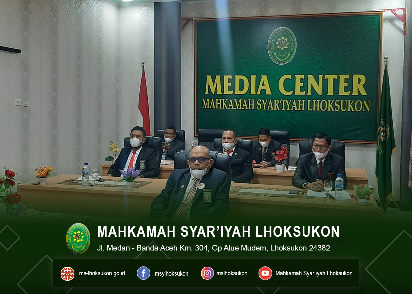 Desk Evaluation Pembangunan Zona integritas MS Lhoksukon Tahun 2021