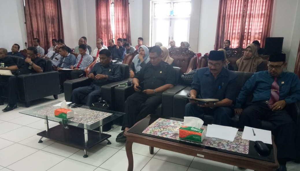 Ketua MS Lhoksukon menghadiri pelantikan dan pengambila sumpah jabatan Wakil Ketua MS Sigli Kelas IB