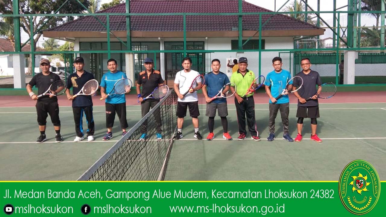 Pertandingan Tennis Persahabatan
