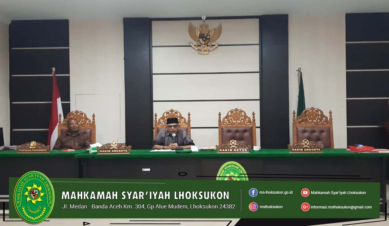 MS Lhoksukon terpilih untuk penilaian Pembangunan Zona Integritas Tahun 2021