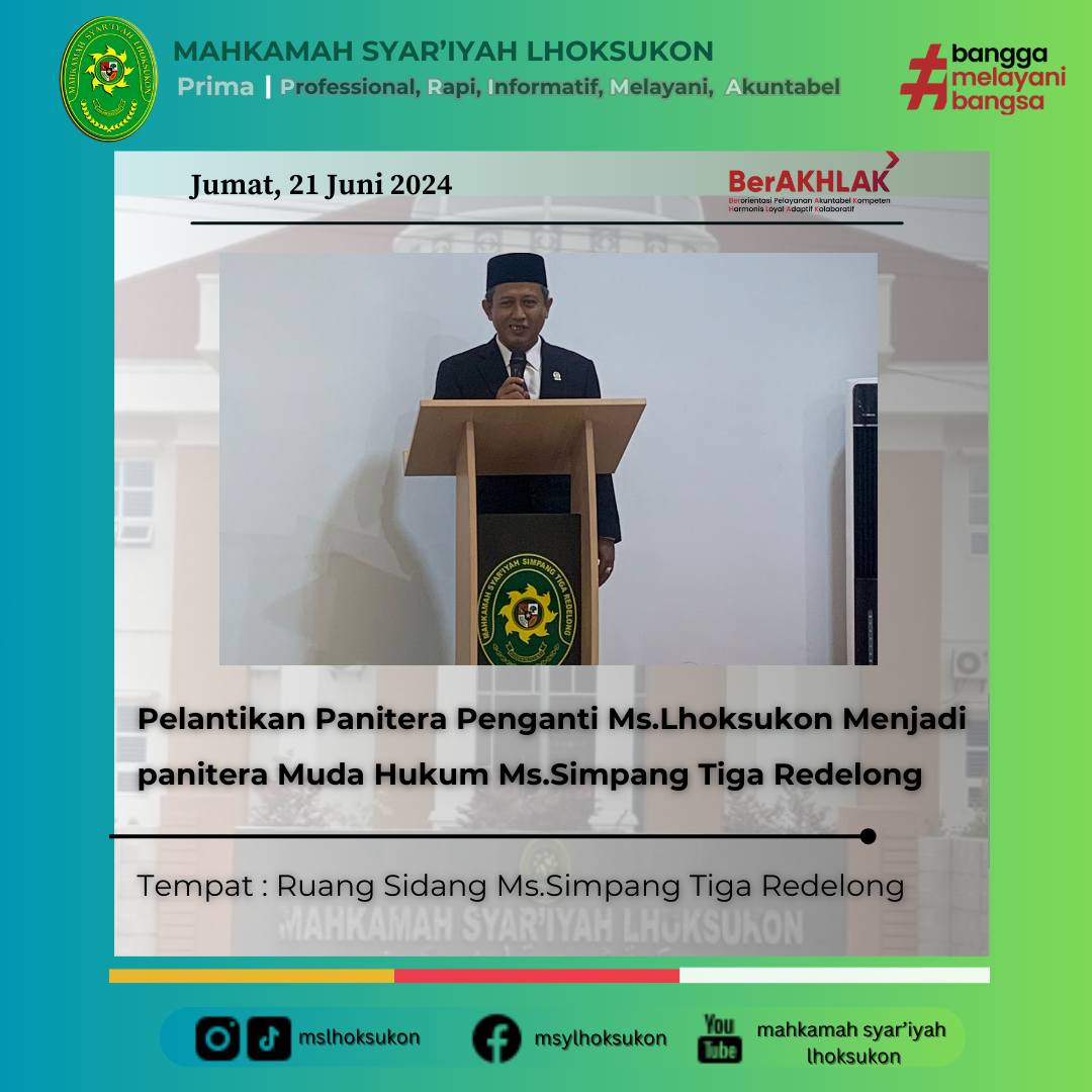 Pelantikan Pak Asep
