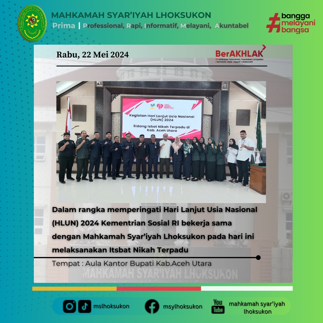 HARI Lnjut usia Nasional