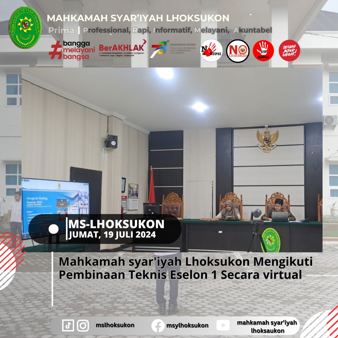 Pembinaan teknis Eselon