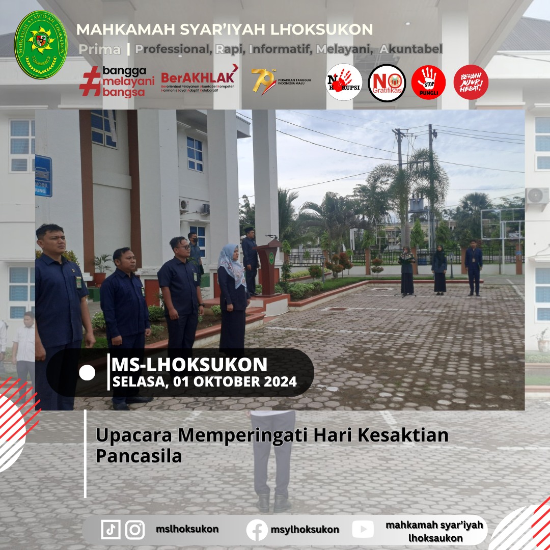 upacara Hari Kesaktian pansila1oktober