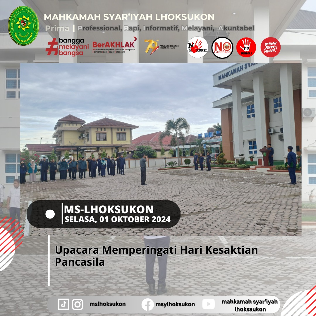 upacara Hari Kesaktian pansila1oktober