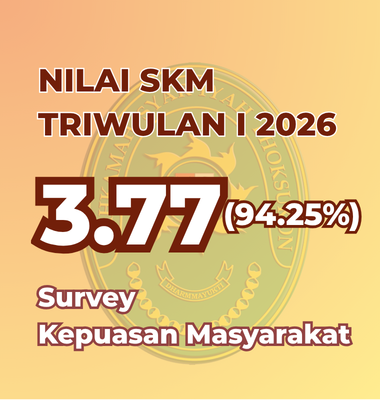 Nilai SKM Mahkamah Syar'iyah Lhoksukon