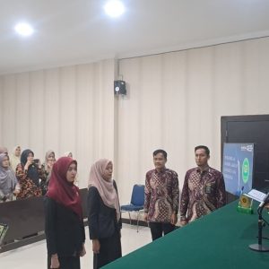 Pelantikan Jurusita Pengganti
