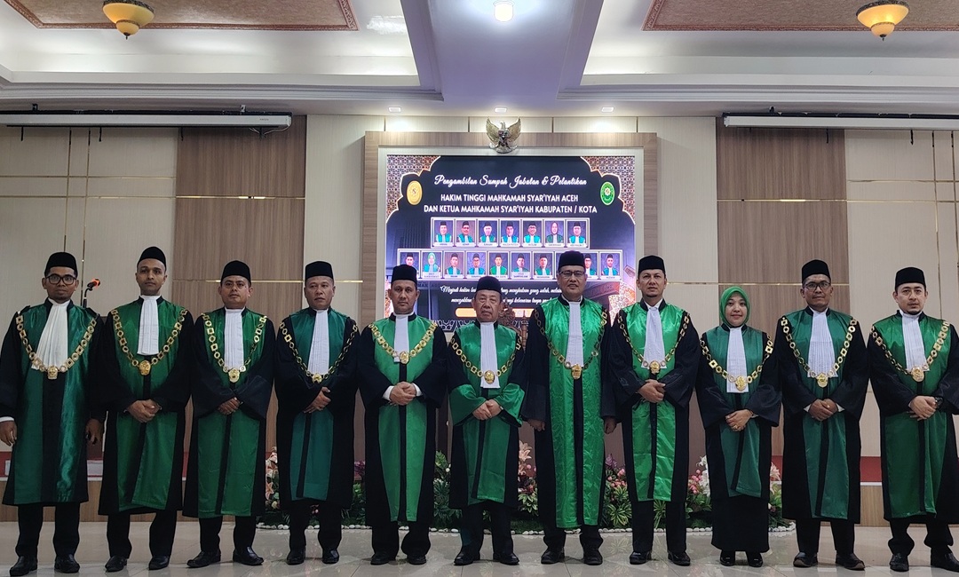 Mutasi Mantan Ketua Mahkamah Syar'iyah Lhoksukon